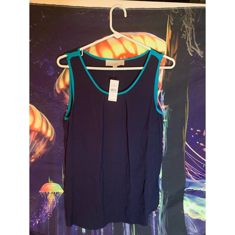 NWT Loft Navy Ladies' S Tank Top